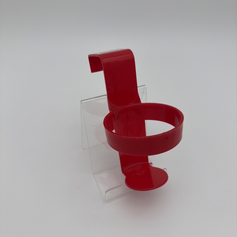 Vintage McDonald's Red‎ Plastic Door Hanger Travel Cup/Drink Holder